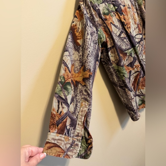 Camouflage Wood N Trail Men’s Large Cotton Shirt - Picture 5 of 5